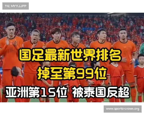国足世界排名首次被泰国超越 亚洲排名跌至第十五位 国足世界排名首次被泰国超越 亚洲排名跌至第十五位